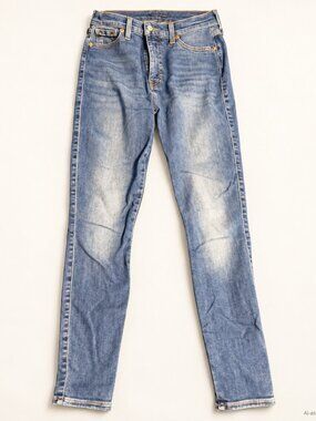 Lucky Brand Blue Slim Leg Jeans Size 3 Waist 27–29 in